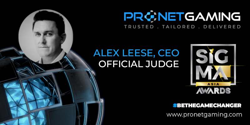 Pronet Gaming’s Alex Leese named as SiGMA Asia Awards Judge